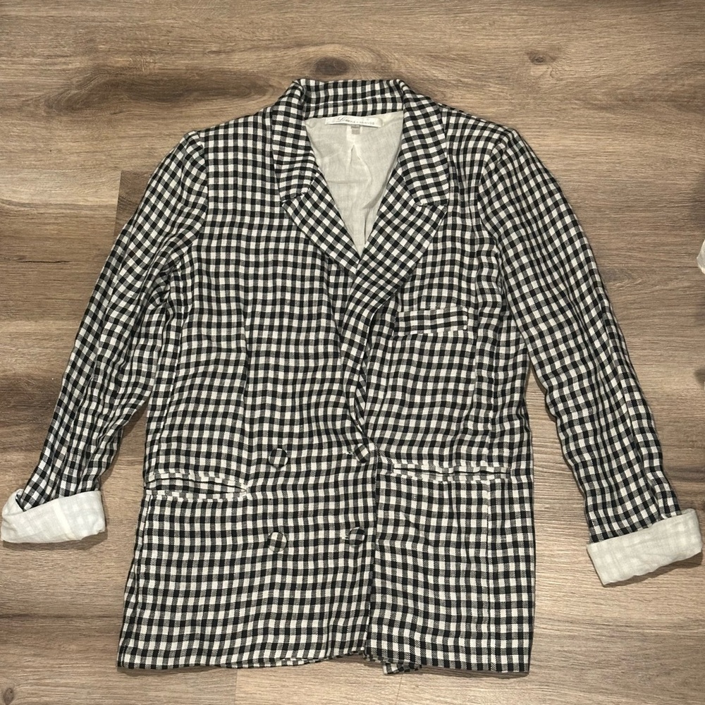 Lovers + Friends Fanning Blazer Ivory and Black - Picture 12 of 13